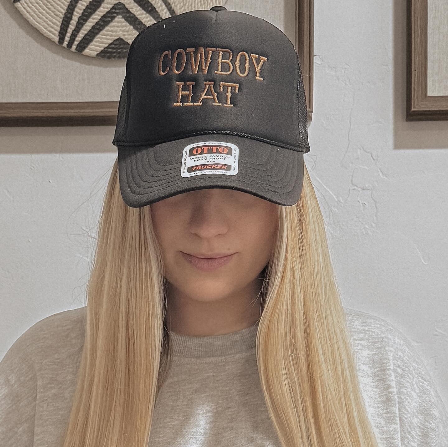 "COWBOY HAT" Trucker
